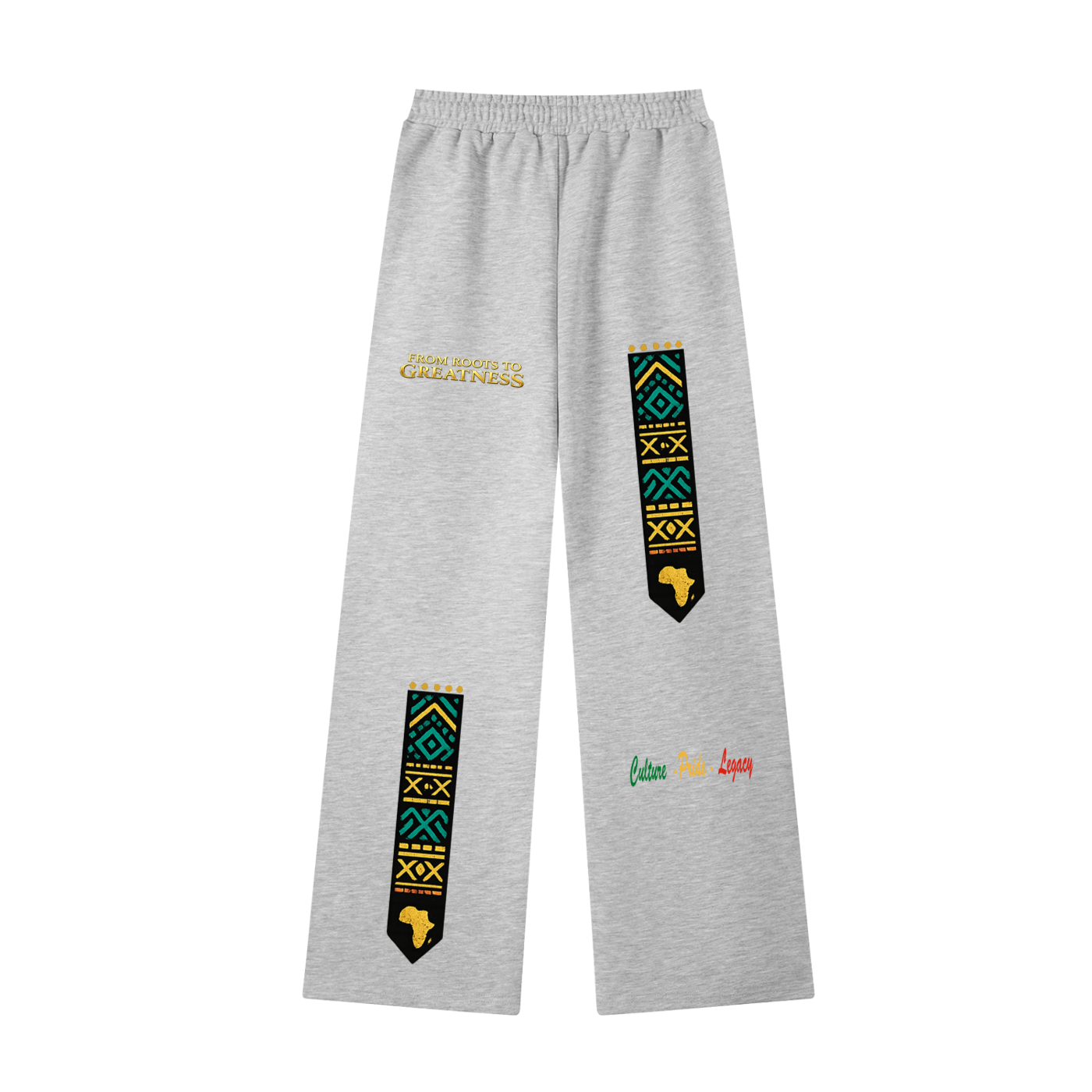 AFRICA PRIDE Essential Straight-Leg Sweatpants