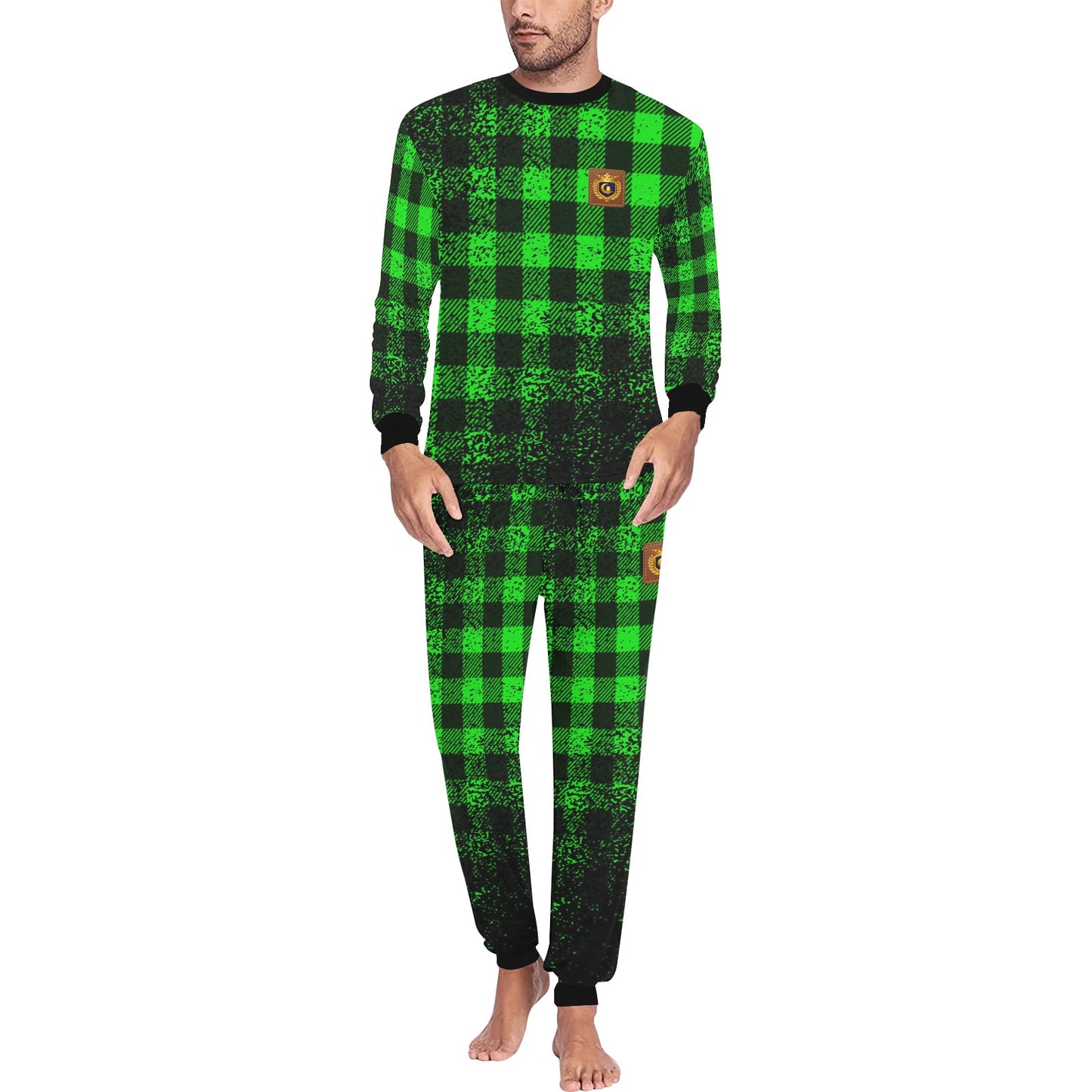 DUST PLAID Pajama Set