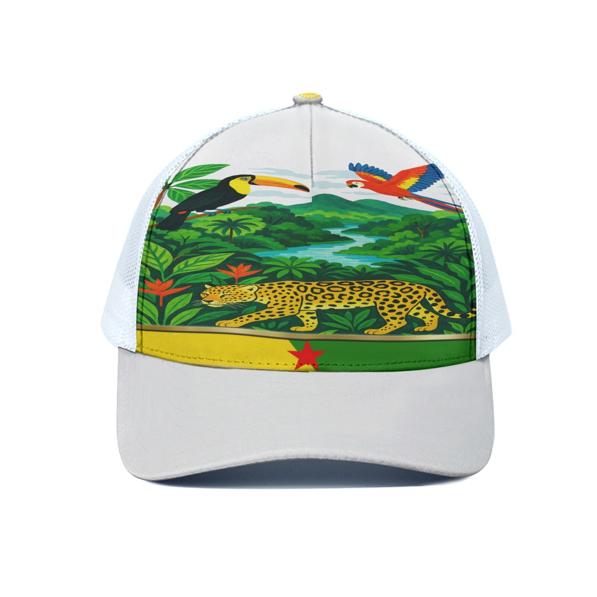 GUYANE Paysage WHT Unisex Trucker Hat