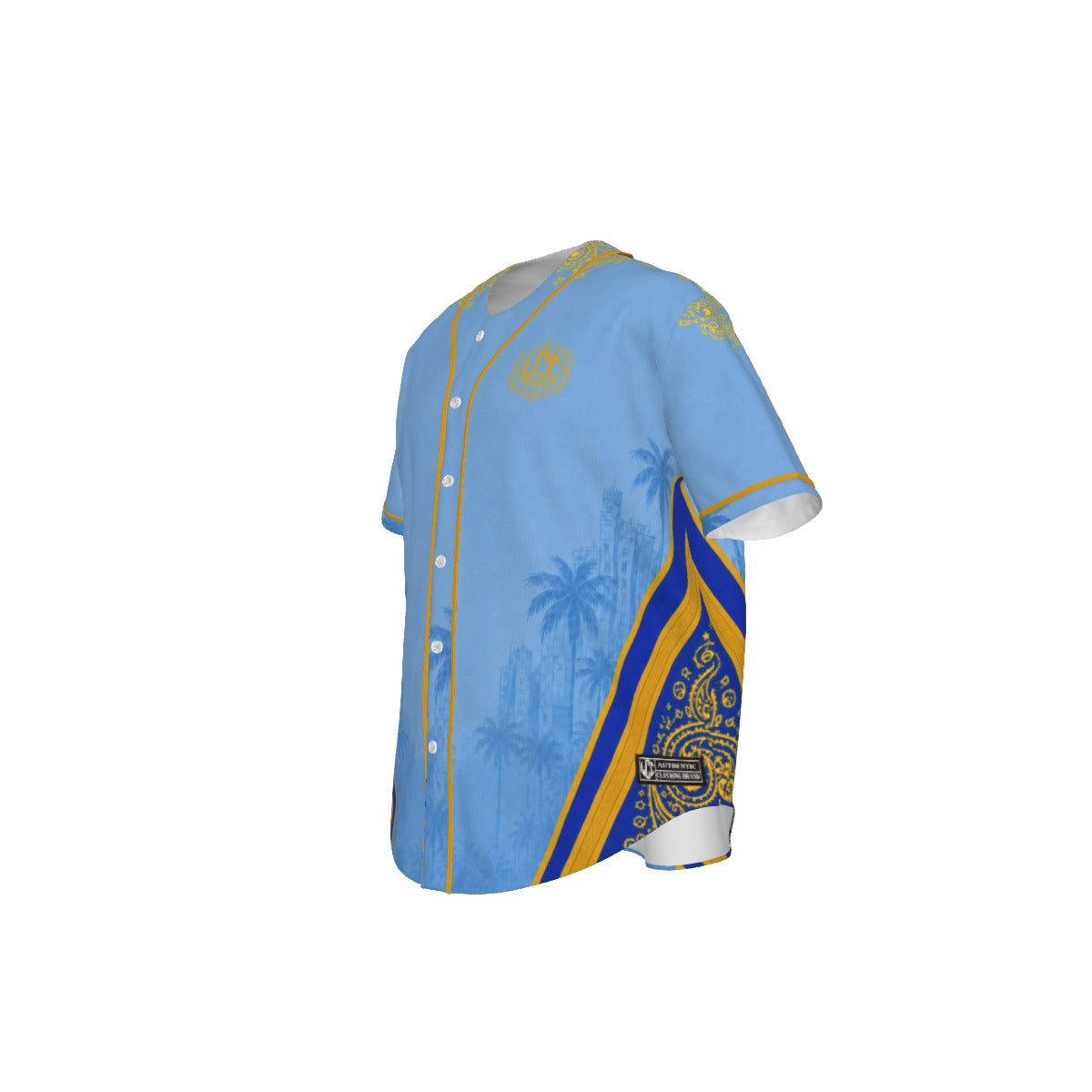 KEEP IT GANGSTA CRENSHAW Short Sleeve Baseball Jersey