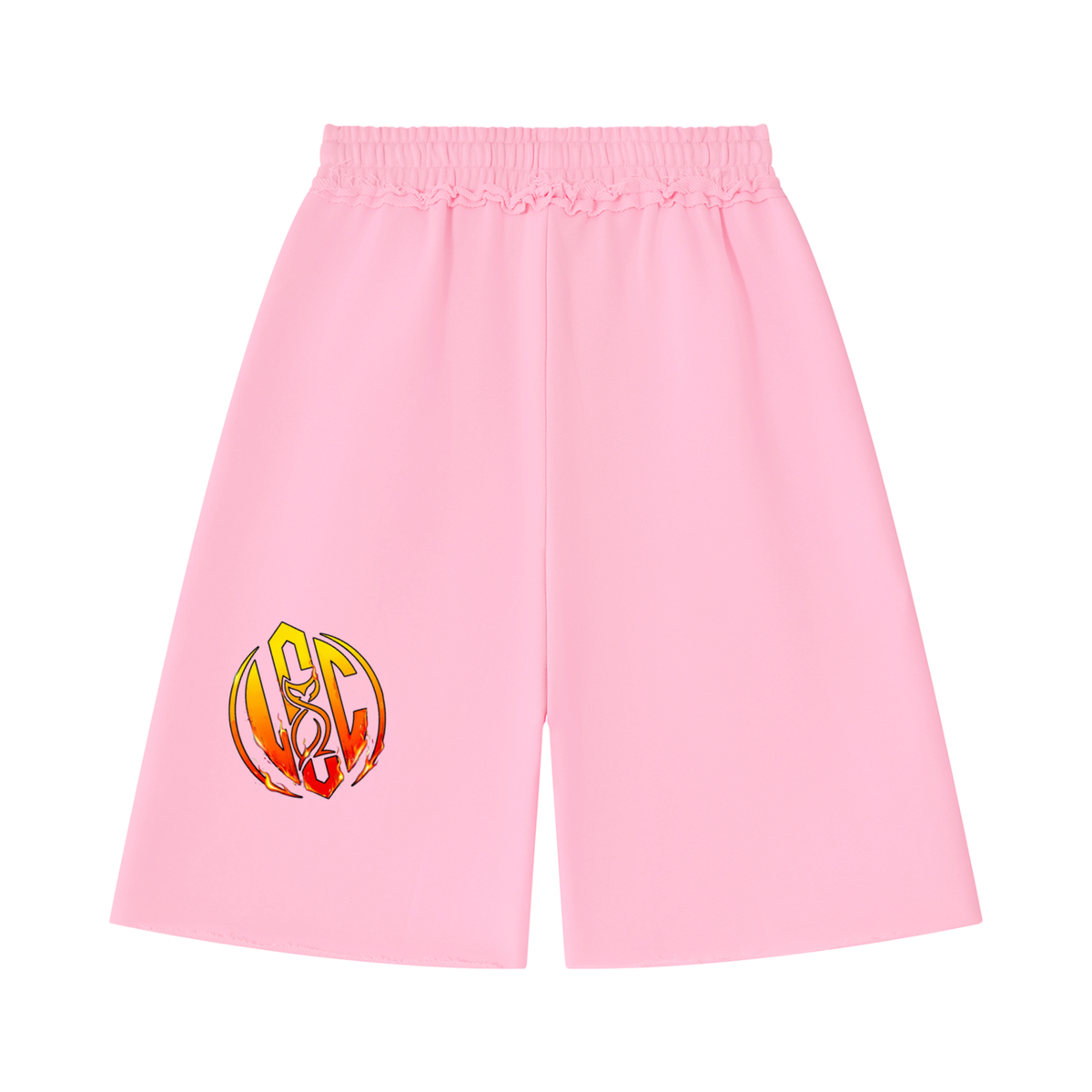 Street Fighter Unisex Raw Edge Shorts