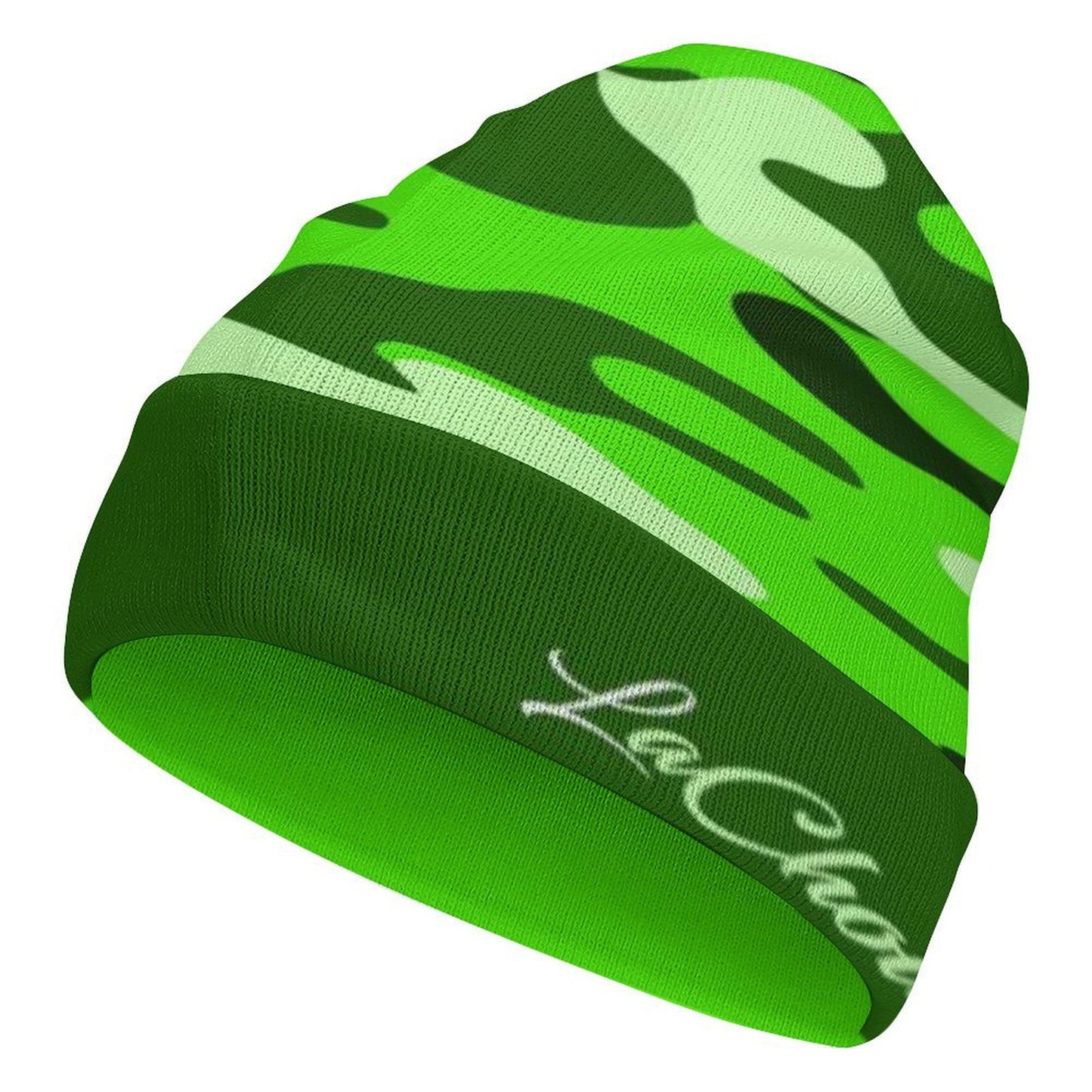 CAMOUFLAGE Print Knit Beanie