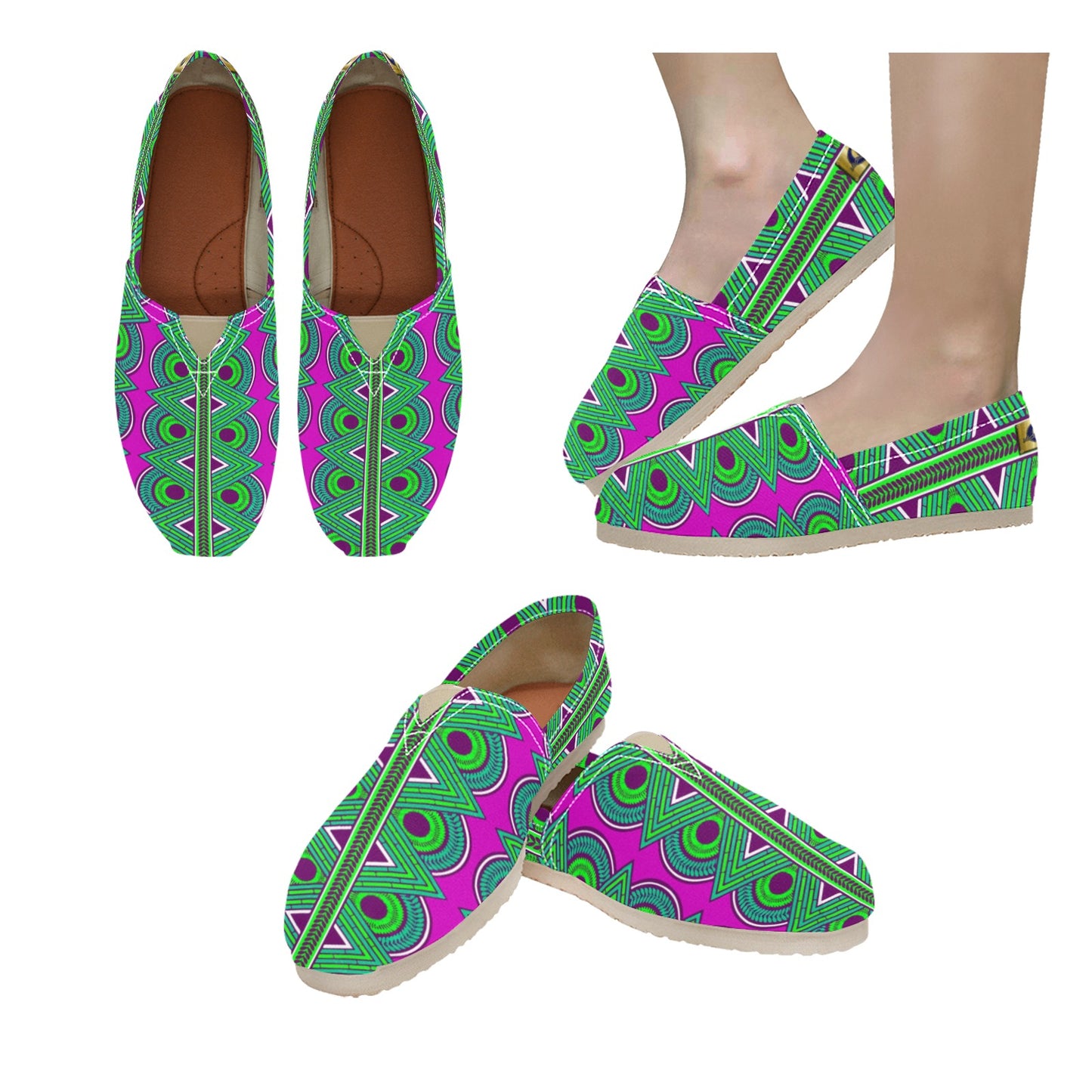 KEMET PATTERN Classic Canvas Slip-On