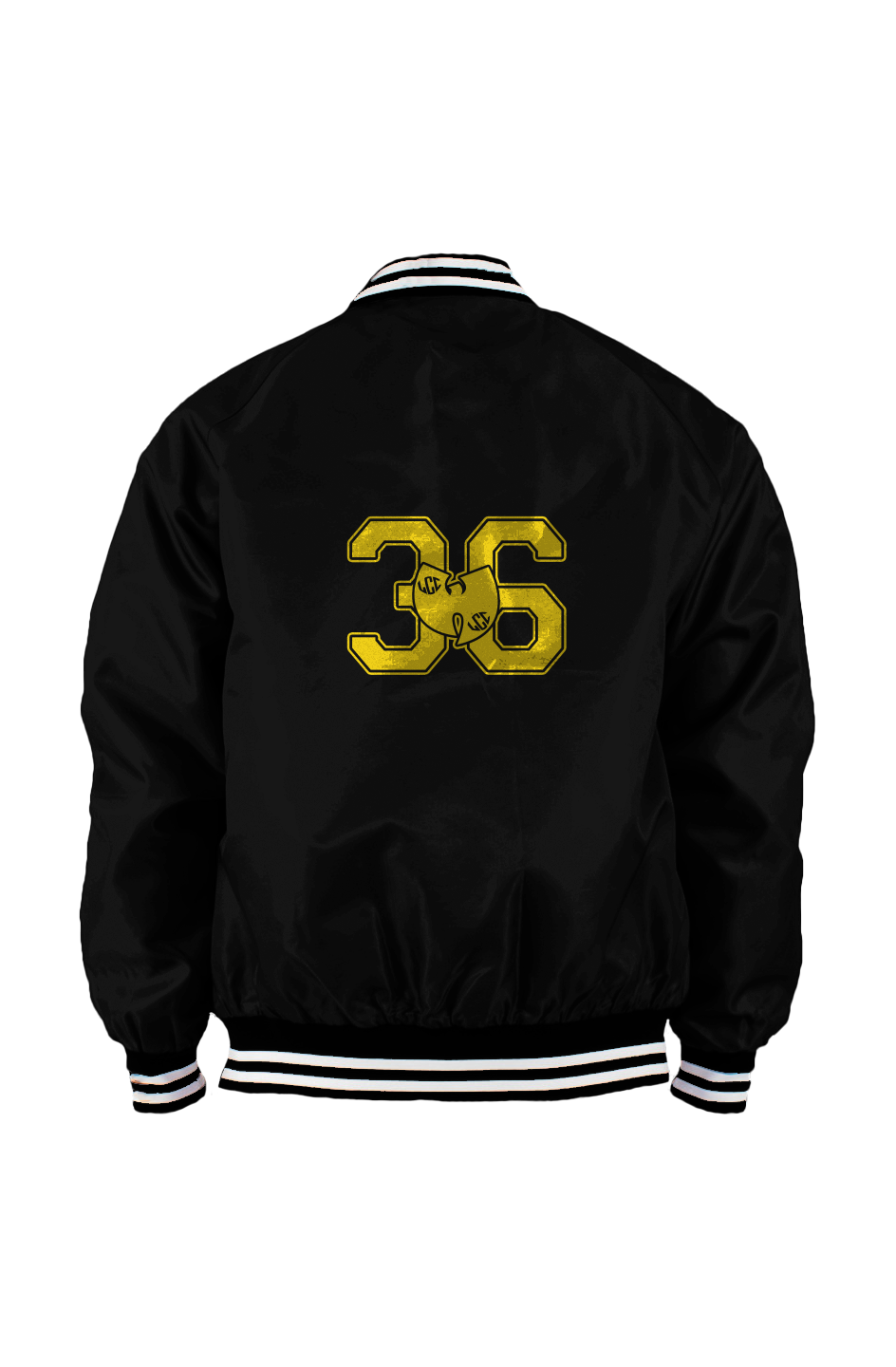 36 WU Mens Varsity Bomber Jacket
