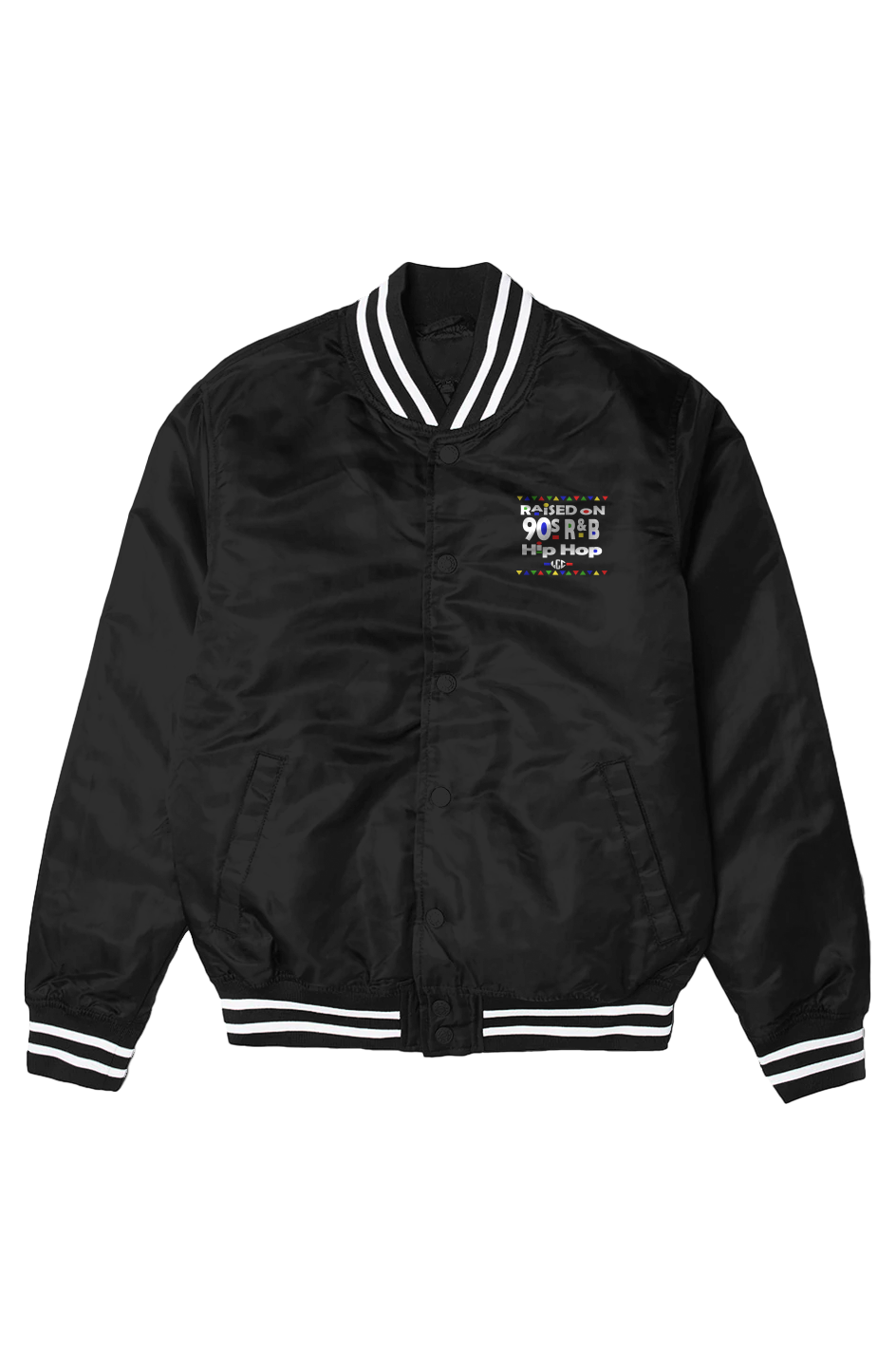 HIP HOP 90's Mens Varsity Bomber Jacket