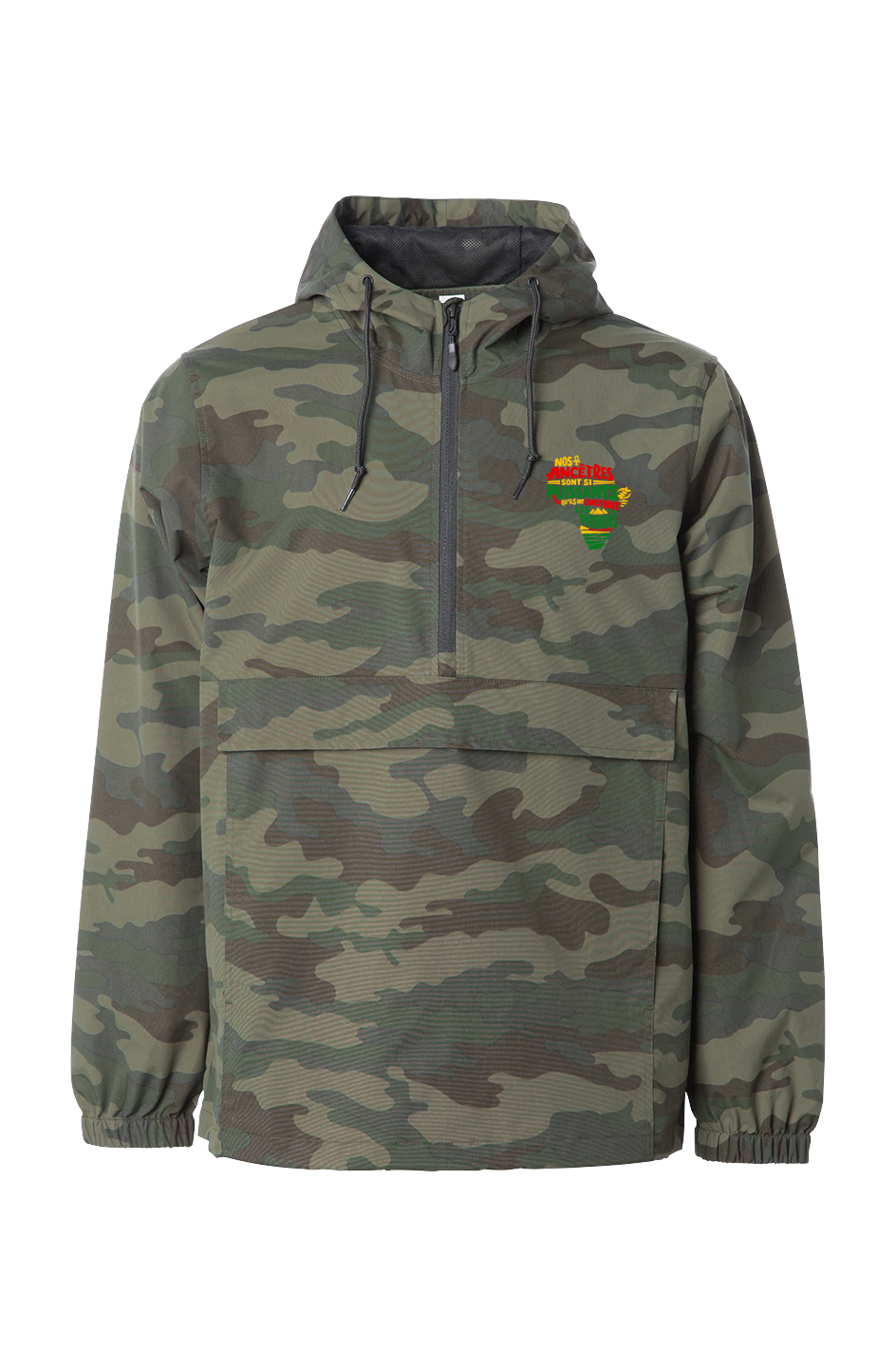 NOS ANCETRES Forest Camo Anorak Jacket