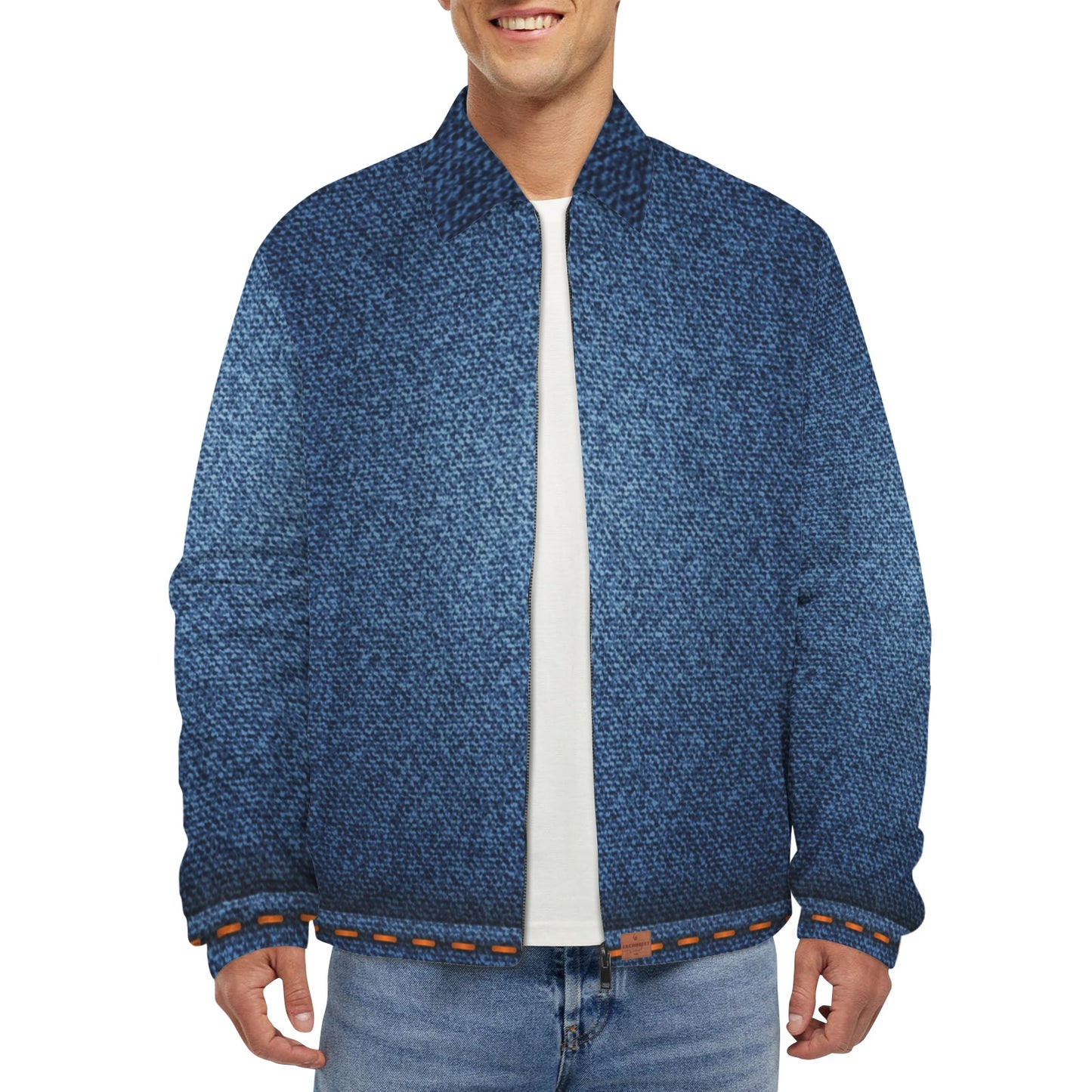 LCC VEST Men's Turn-Down Collar Jacket