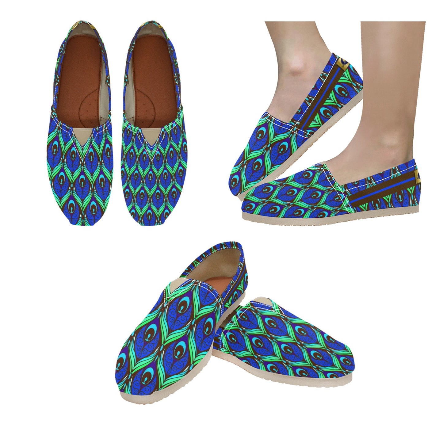 PEACOCK Men's Classic Canvas Slip-On