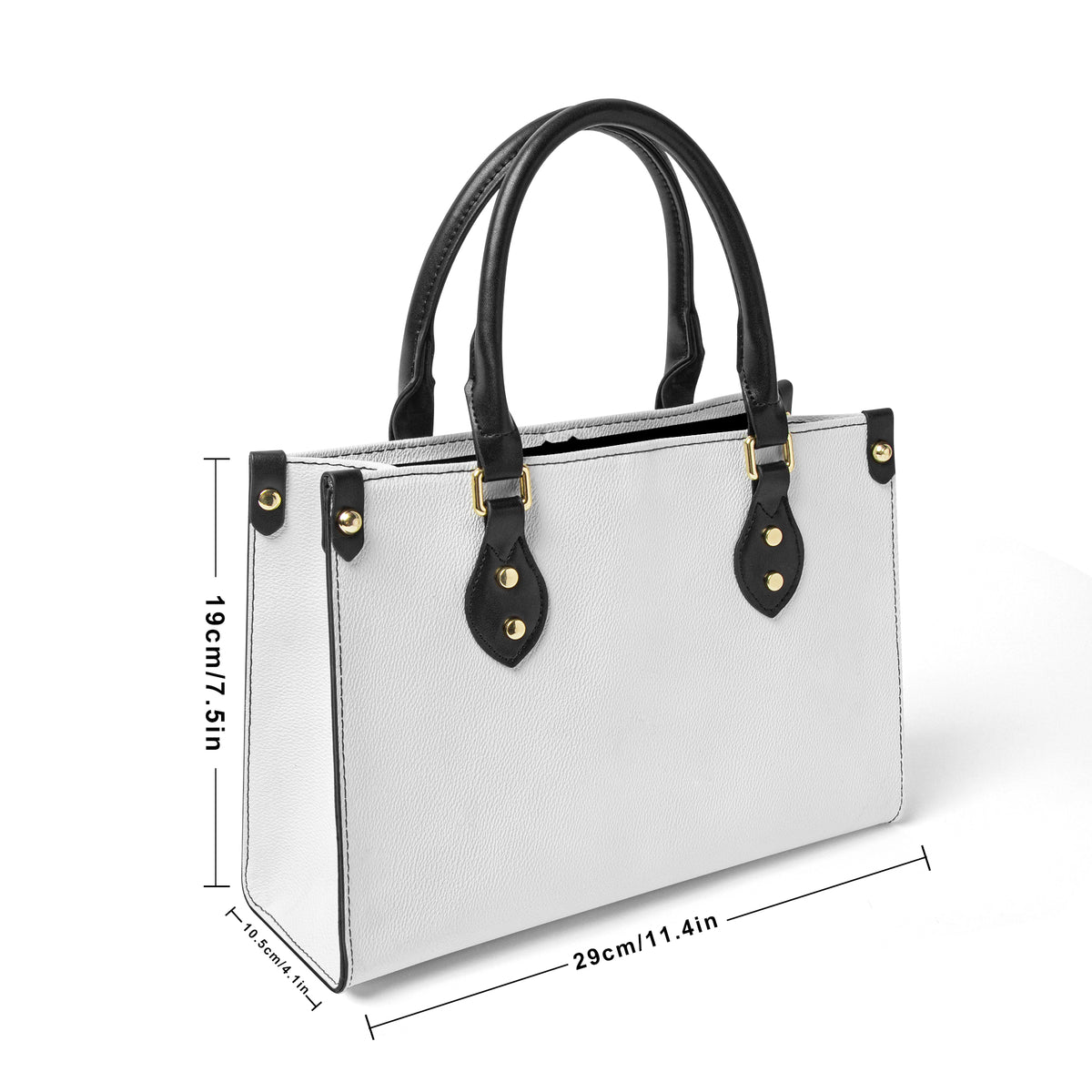 LCC GHOSTY Women's Tote Bag With Black Handle