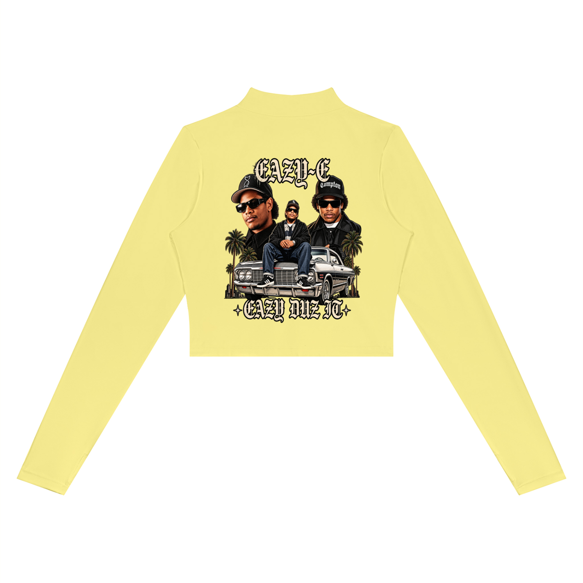 EAZY-E Crop Yoga Sports Jacket