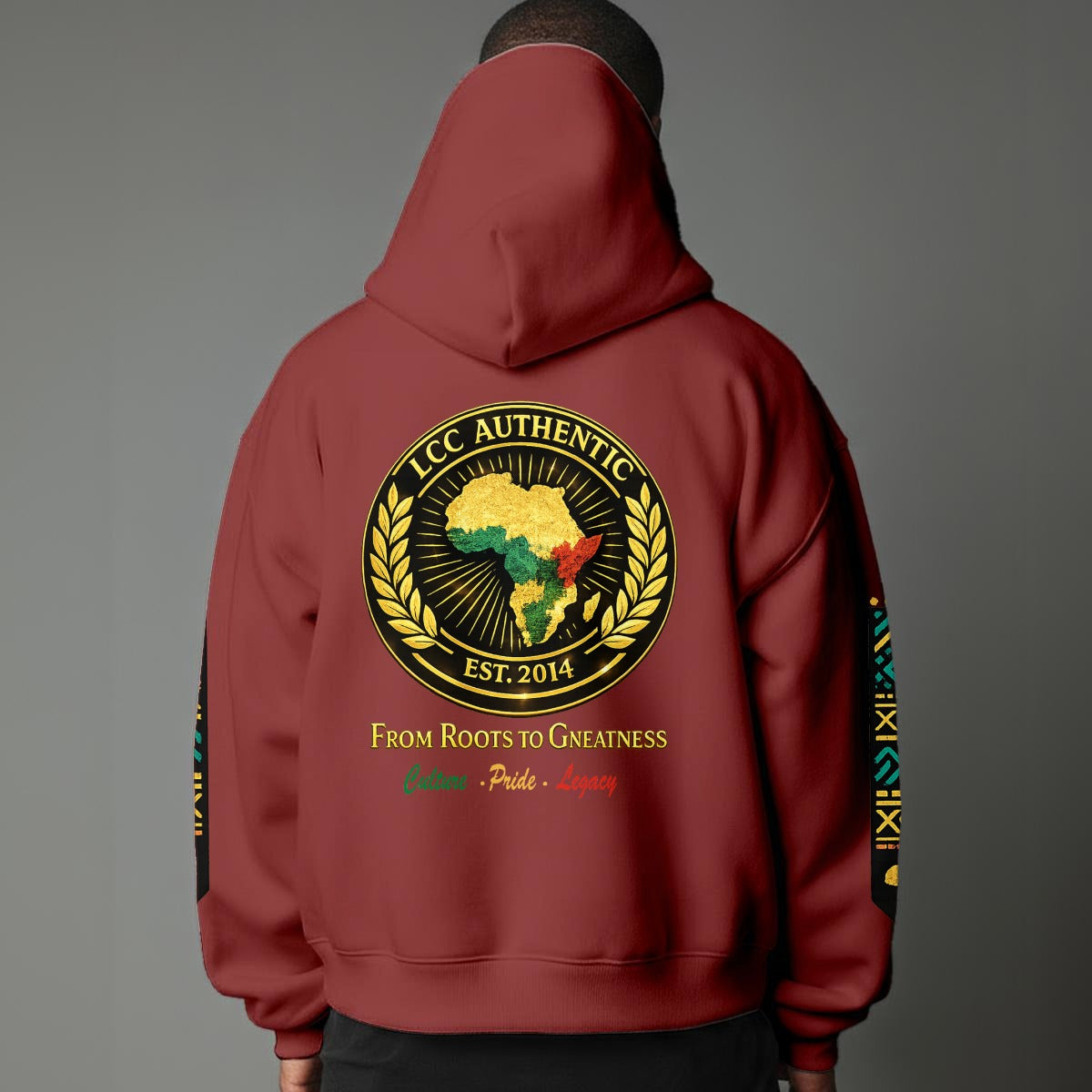 AFRICAN PRIDE Unisex Hoodie with Micro-Fleece Lining|DTF