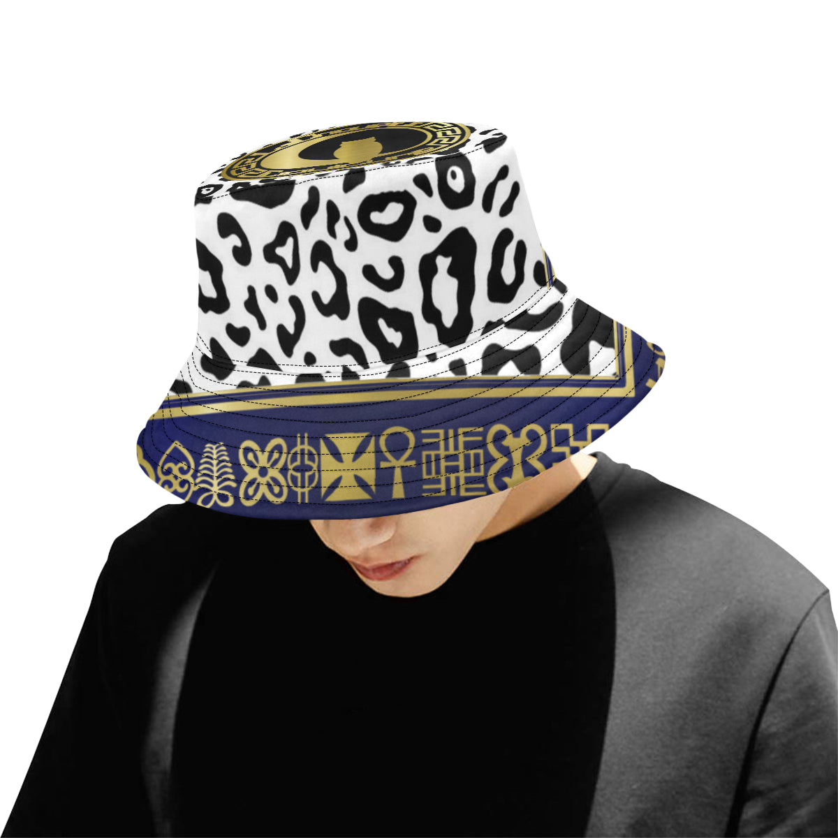 V.I.P All Over Print Bucket Hat for Men