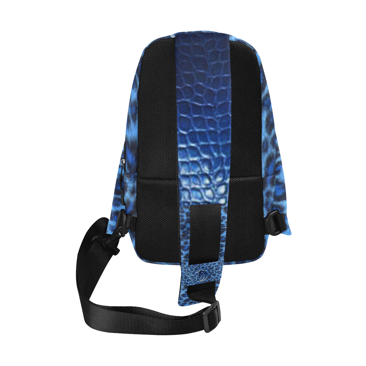 TIGER CROCO SKIN Chest Bag (Model 1678)