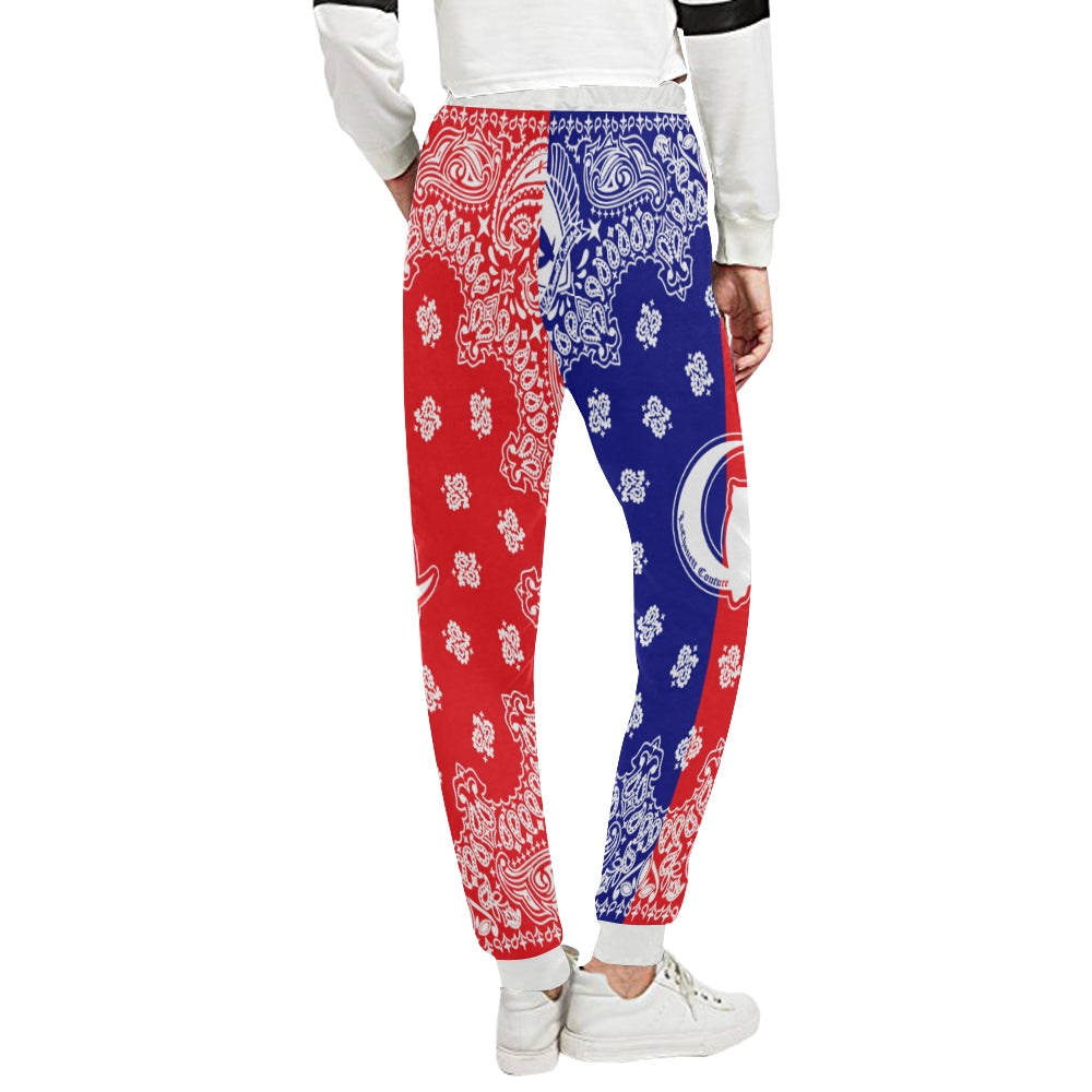 GANG UNITED Women's All Over Print Sweatpants (Model L11)