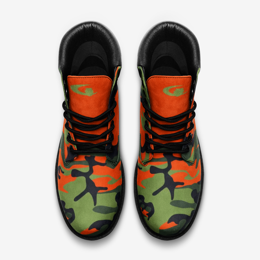 CAMOUFLAGE KAKI boots TB