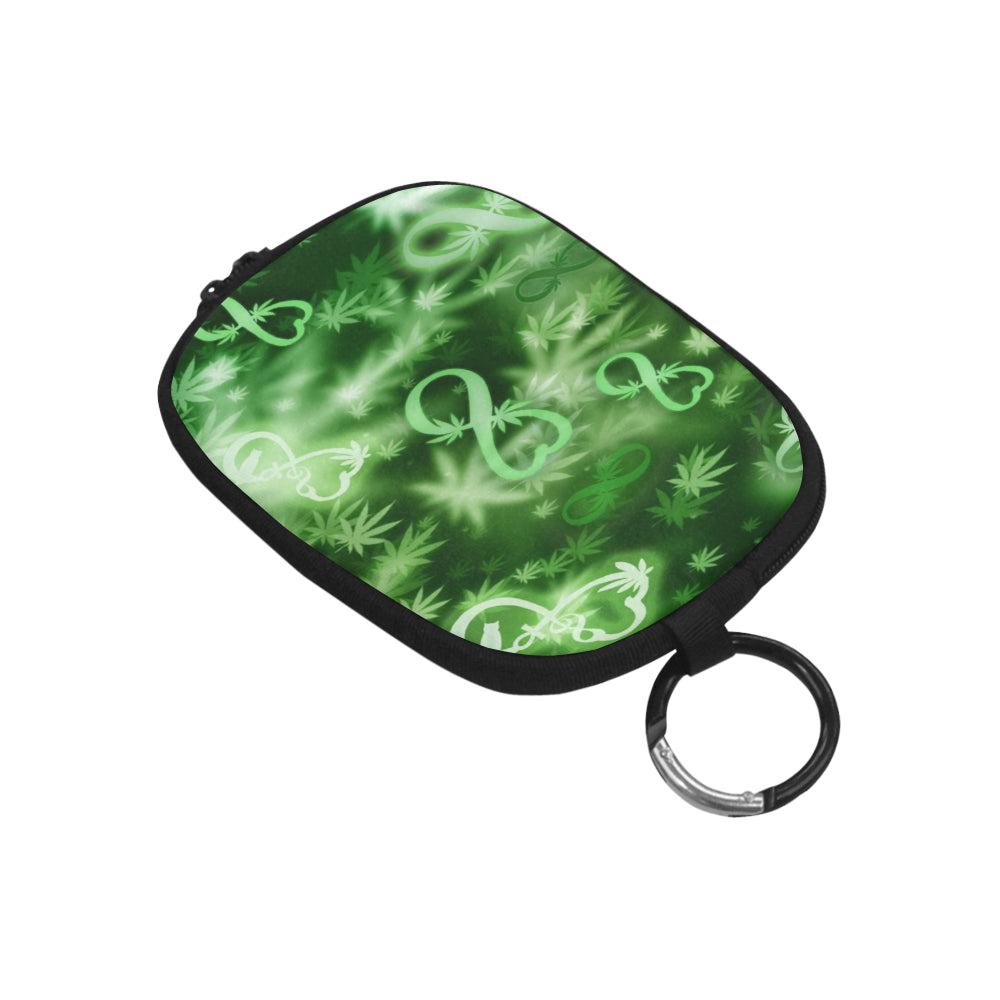 INFINITY GREEN COSMOS Coin Purse (Model 1605)