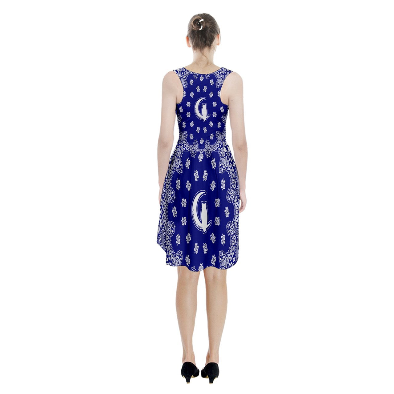 Bandana Cs'up Racerback Midi Dress