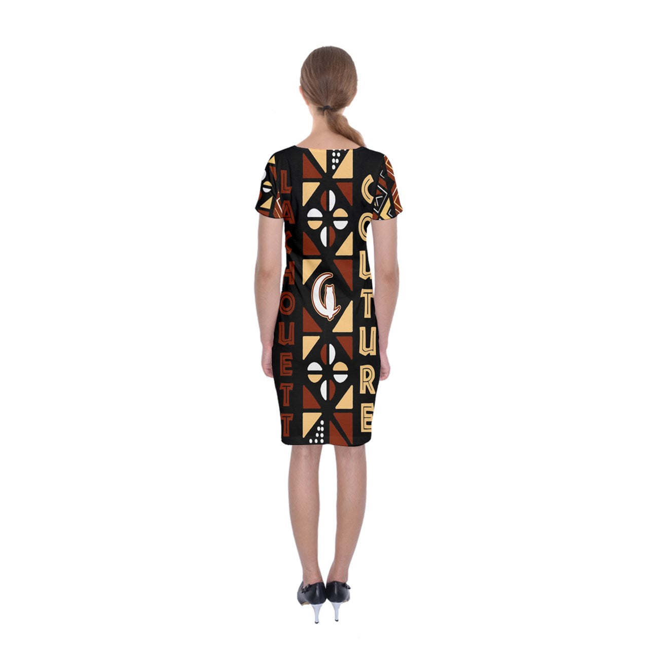 Bologan Short Sleeve Midi Dress