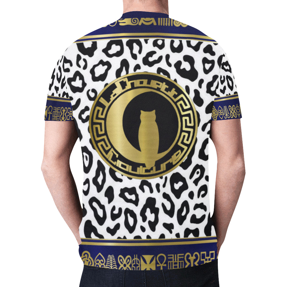 VIP LCC BLUE VECTOR New All Over Print T-shirt for Men (Model T45)