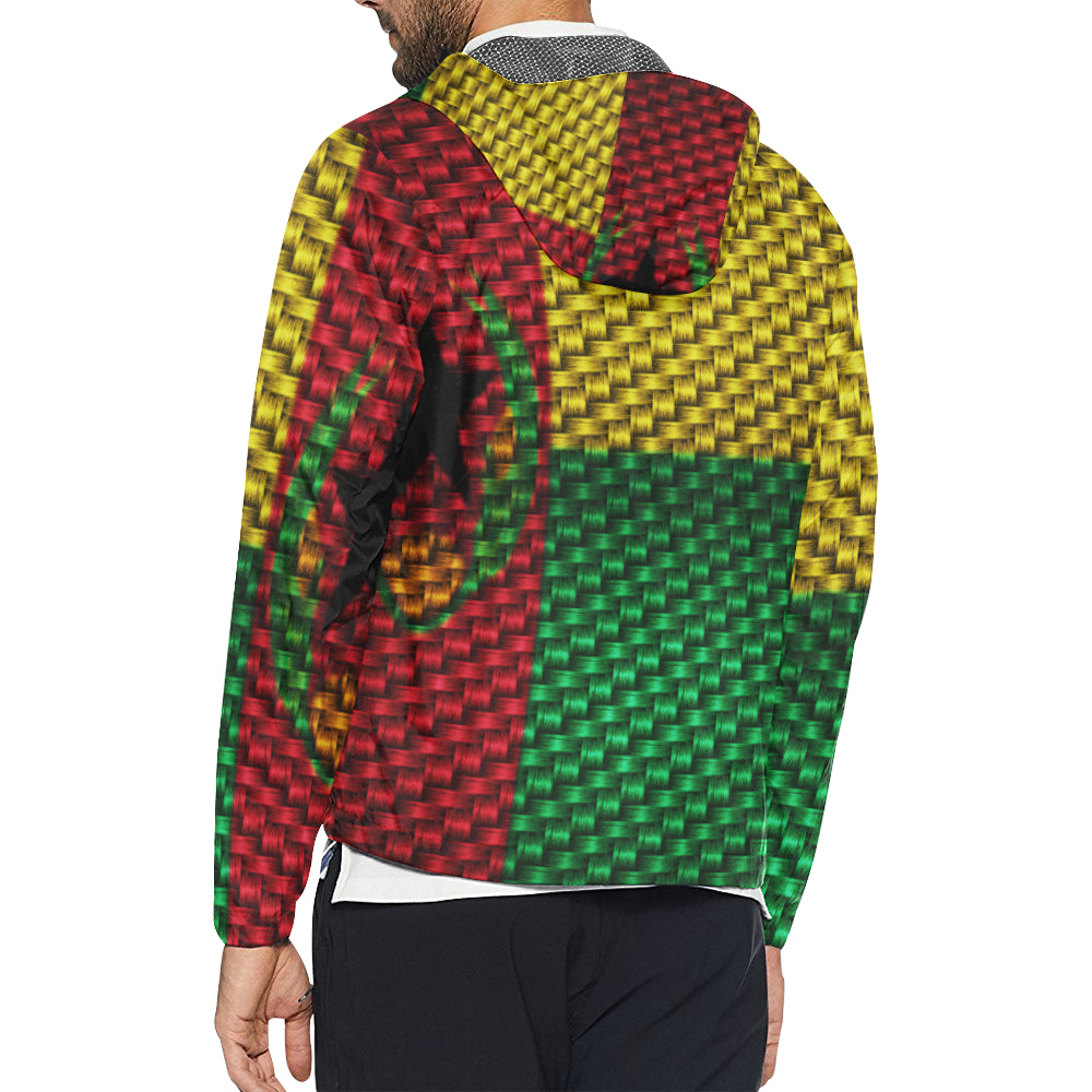 CAP VERT FLAG All Over Print Windbreaker for Unisex