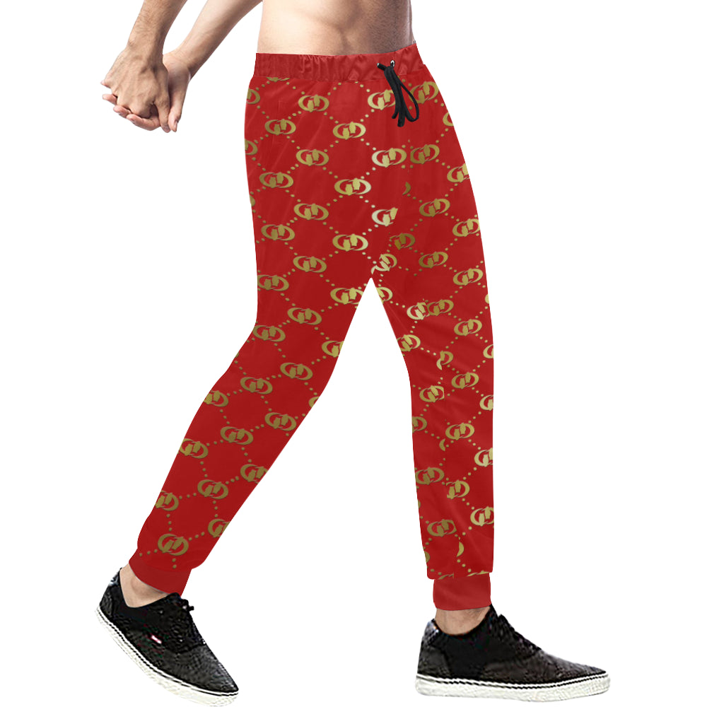 EXCELLANCE RDGLD Men's All Over Print Sweatpants (Model L11)