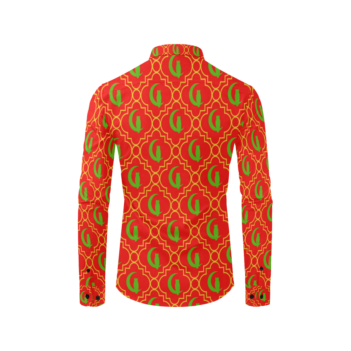ELEGANCE RJV Men's All Over Print Casual Dress Shirt (Model T61)