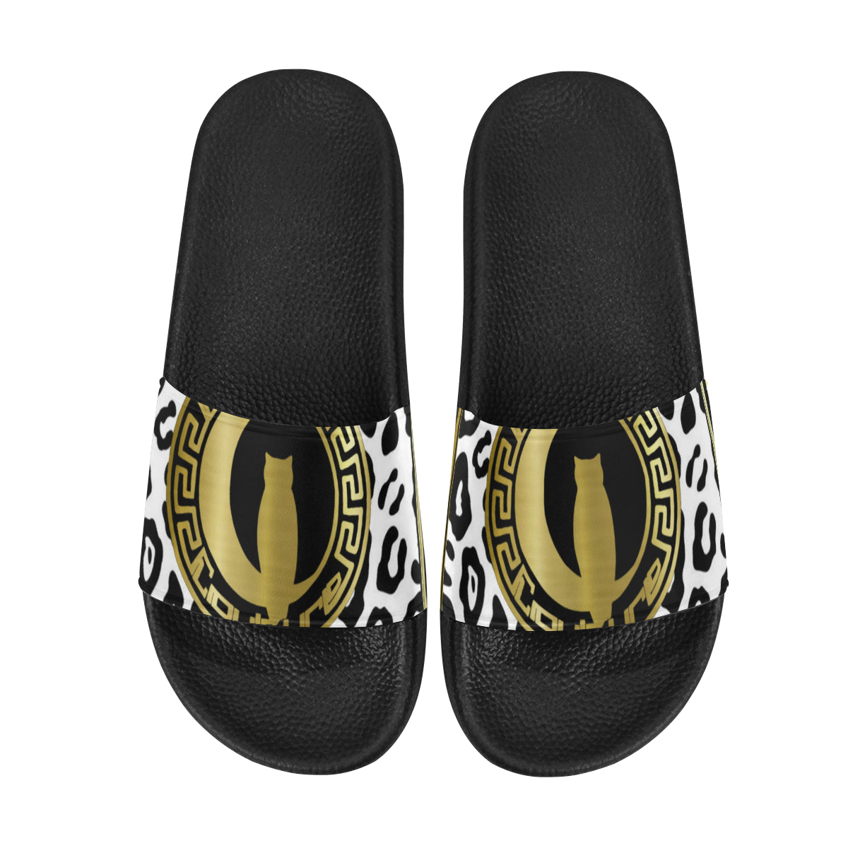 VIP LCC GOLD Women's Slide Sandals (Model 057)