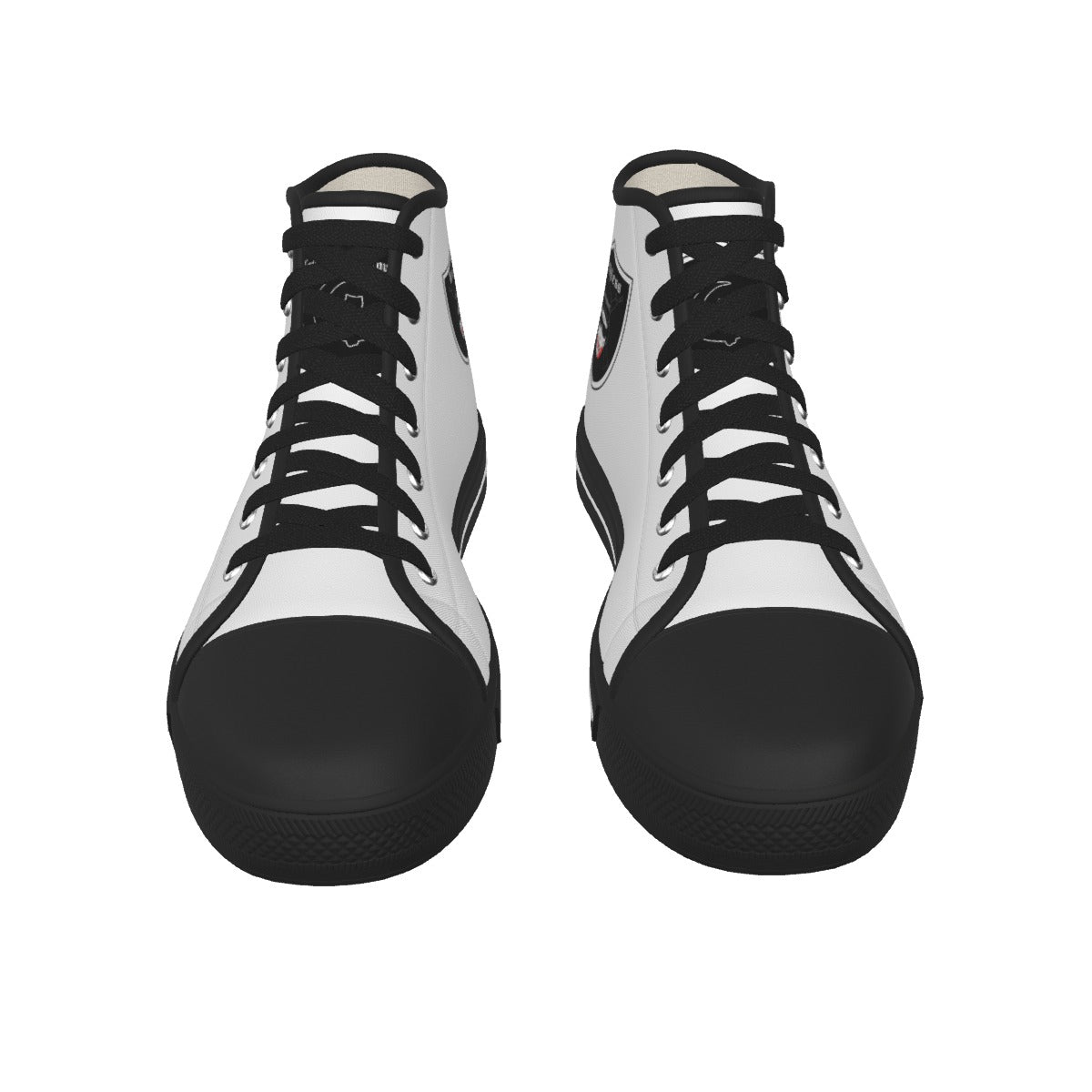 EAZY-E RUTHLESS WHT High Canvas Shoes