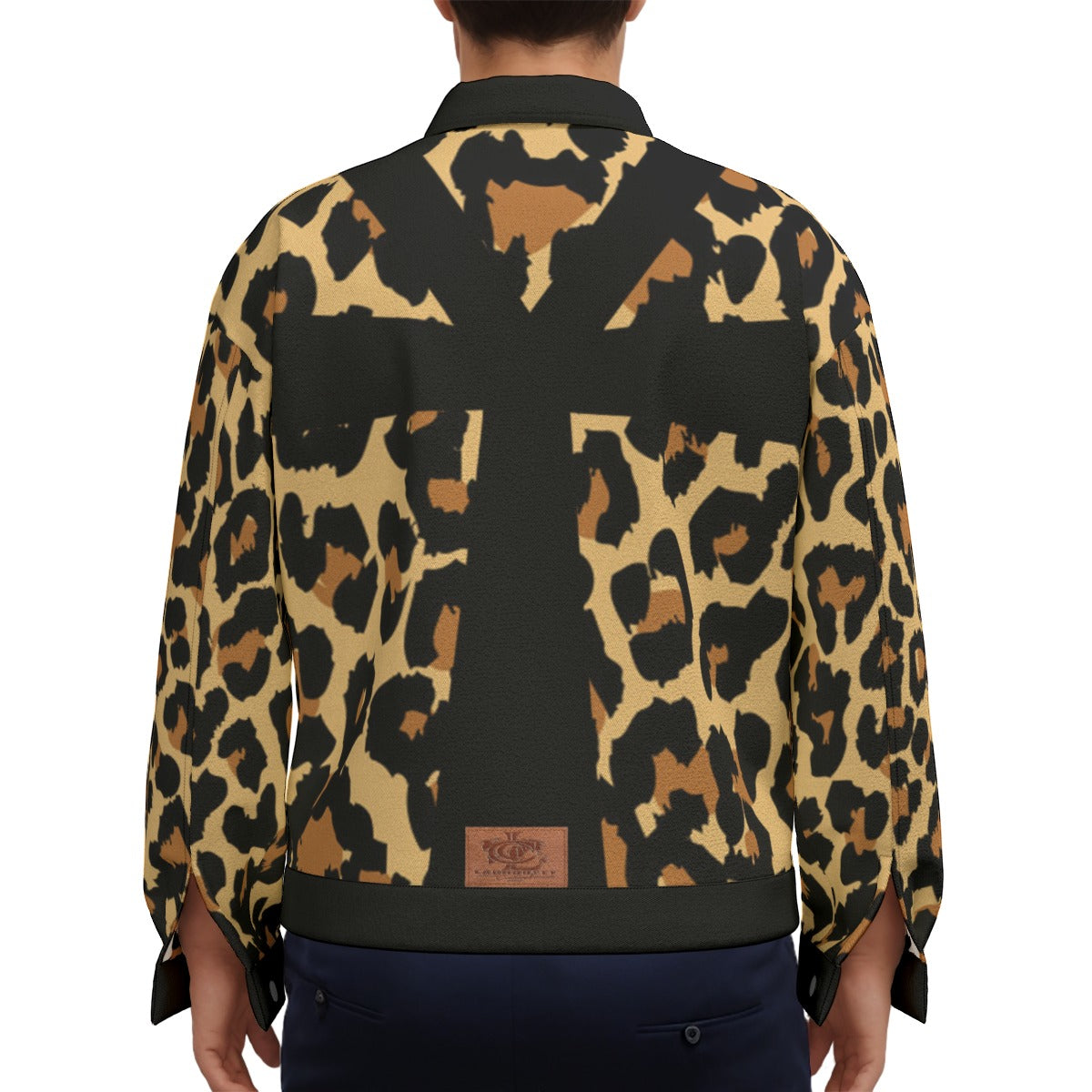 CHEETAH ANKH Unisex Lapel Jacket