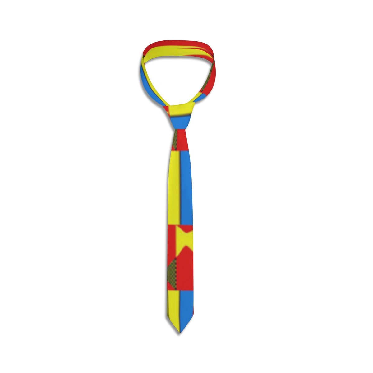 KENTE BLUE Unisex Tie