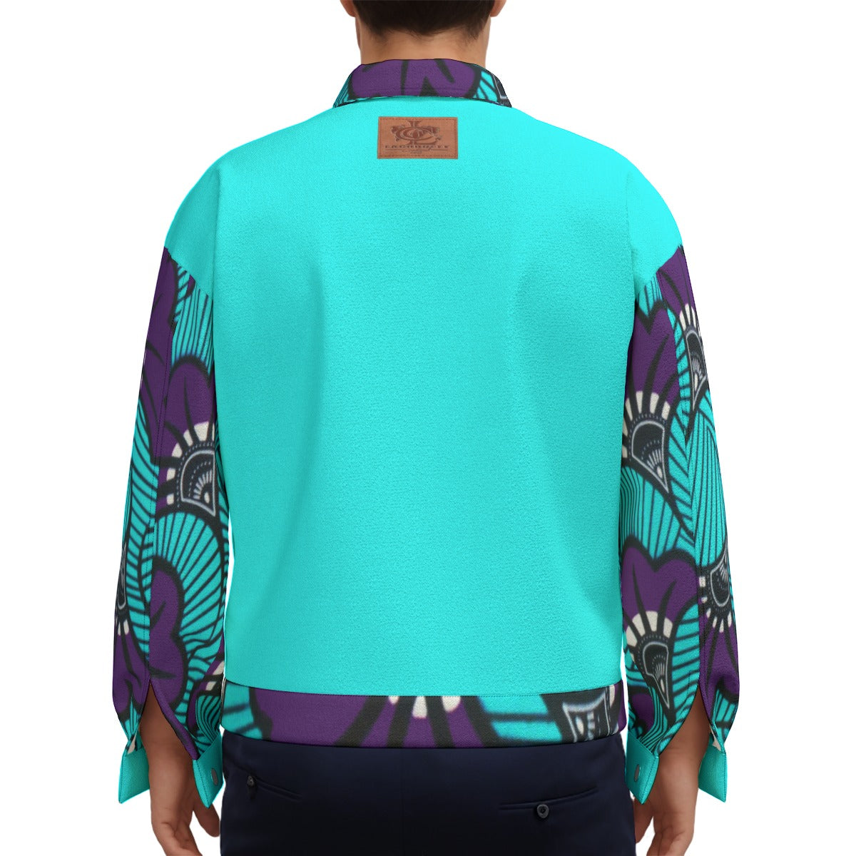 AFRIKAN FLOWER Unisex Lapel Jacket