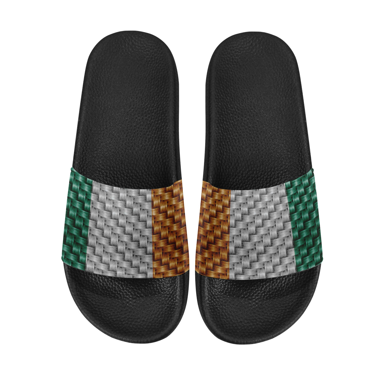 COTE D'IVOIRE FLAG Men's Slide Sandals (Model 057)