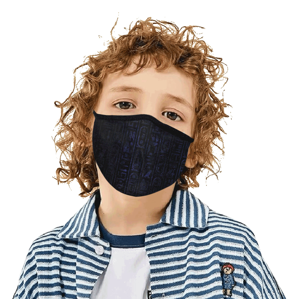 HIEROGLYH BLU Mouth Mask in One Piece (2 Filters Included)