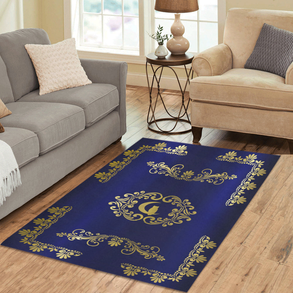 VIP LCC GOLDEN BLUE Area Rug 5'3''x4'