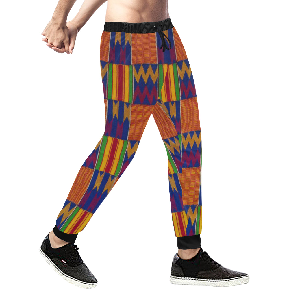 KENTE Men's All Over Print Sweatpants