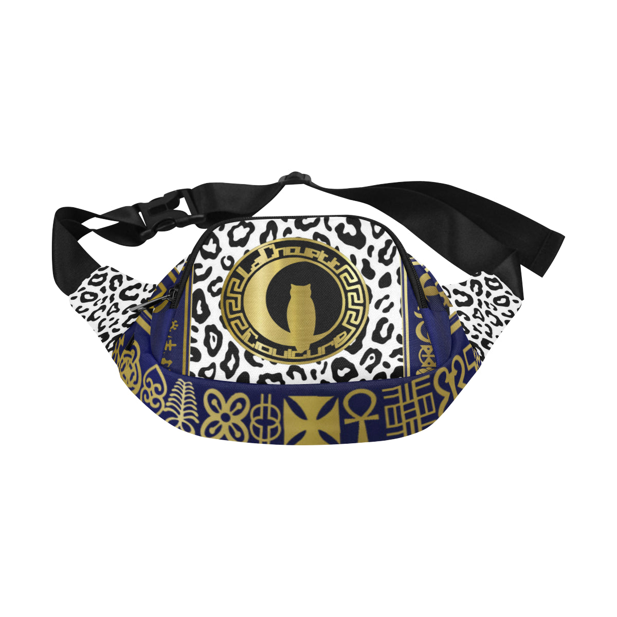VIP LCC BLUE VECTOR Fanny Pack/Small (Model 1677)