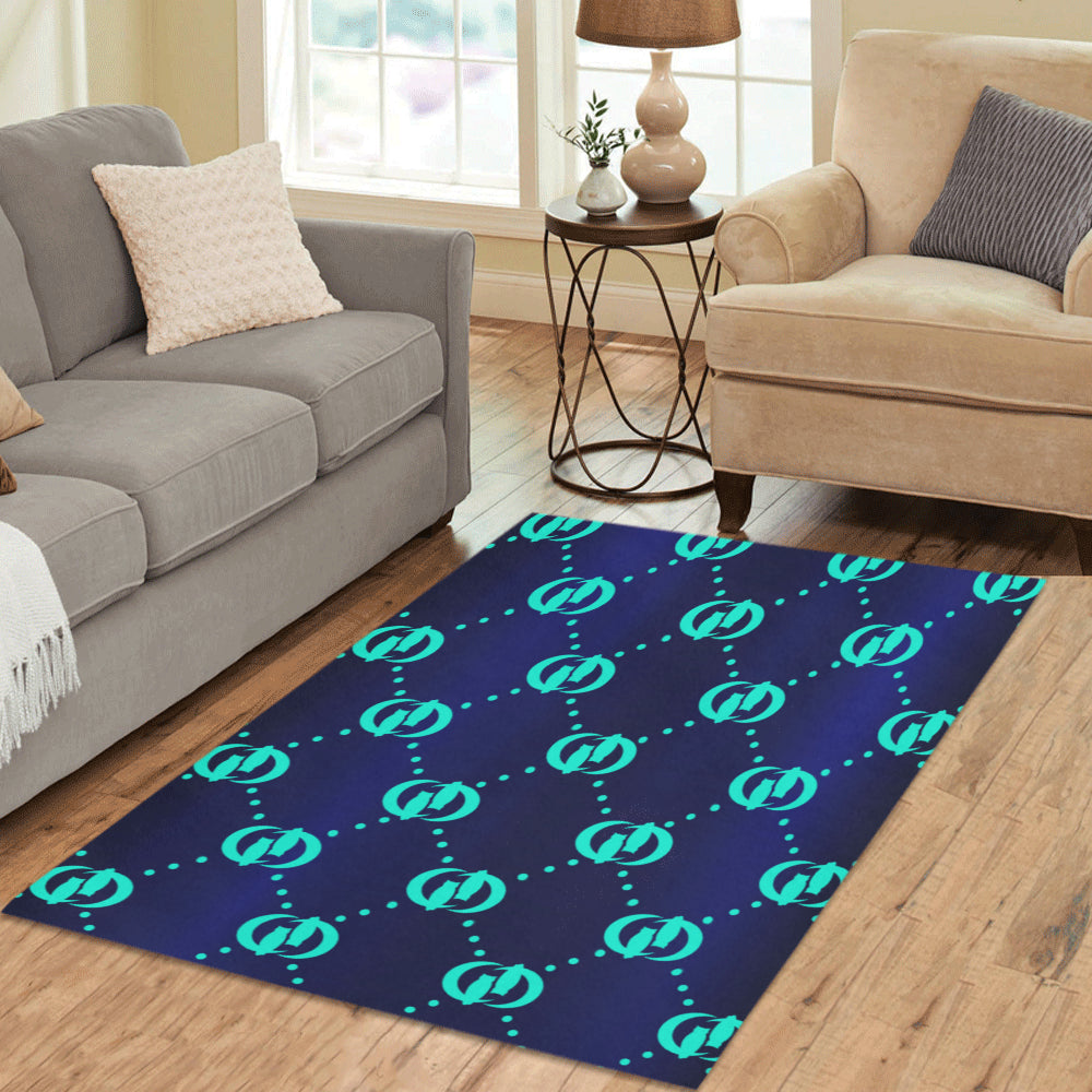 GOODY BLUESKY Area Rug 5'3''x4'