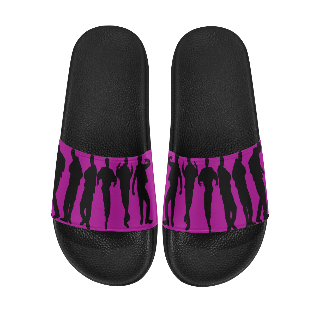 C-WALK GRAPES Women's Slide Sandals (Model 057)