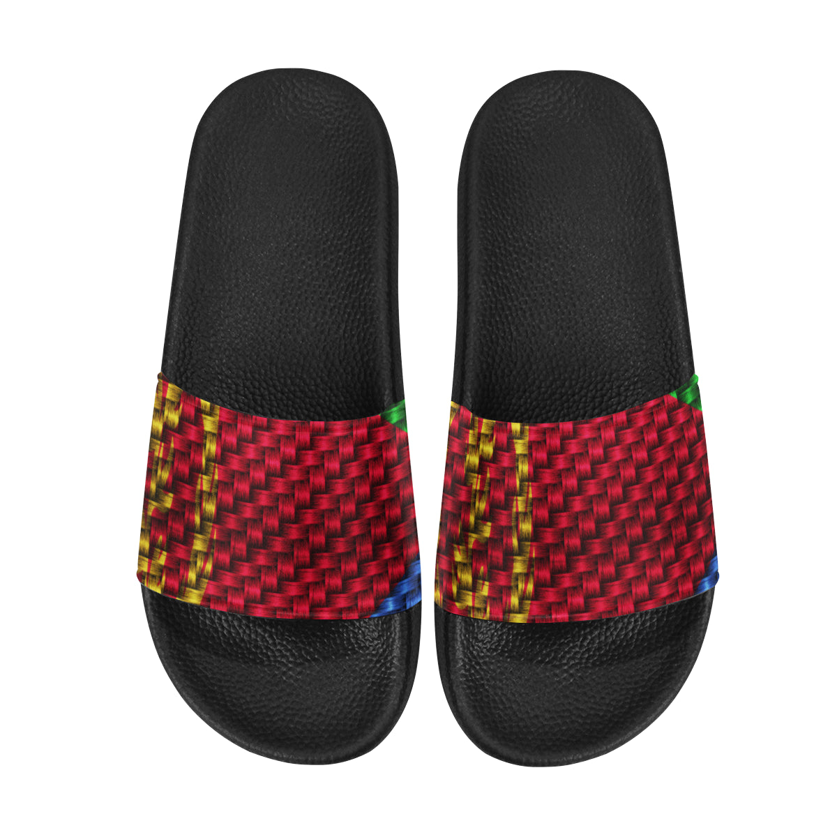 ERITREA FLAG Men's Slide Sandals (Model 057)