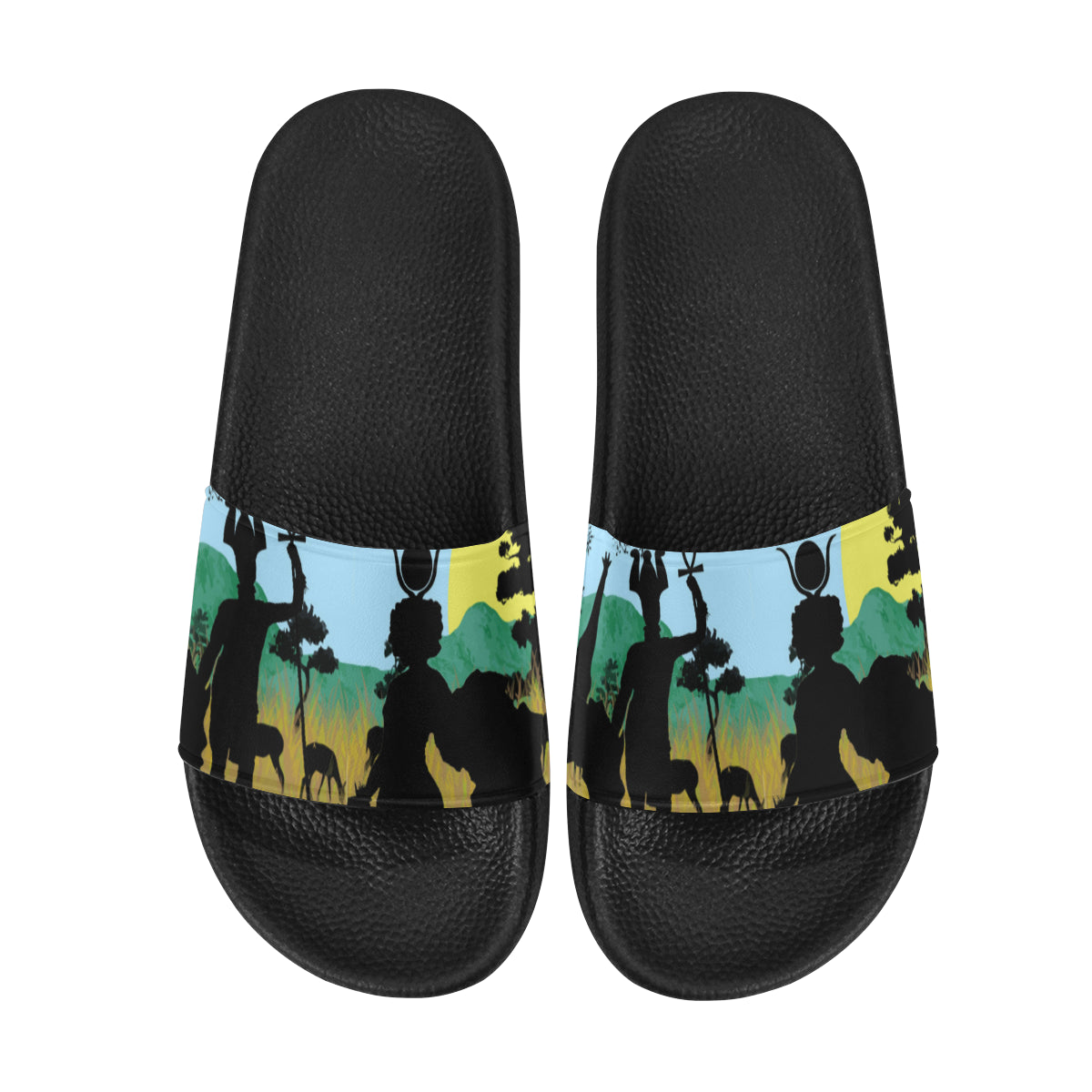SAFARI NTR WARRIOR Women's Slide Sandals (Model 057)