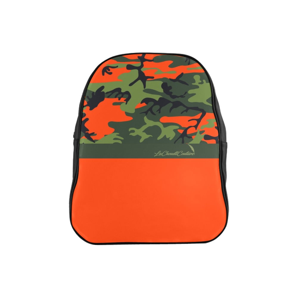 CAMOUFLAGE School Backpack (Medium)