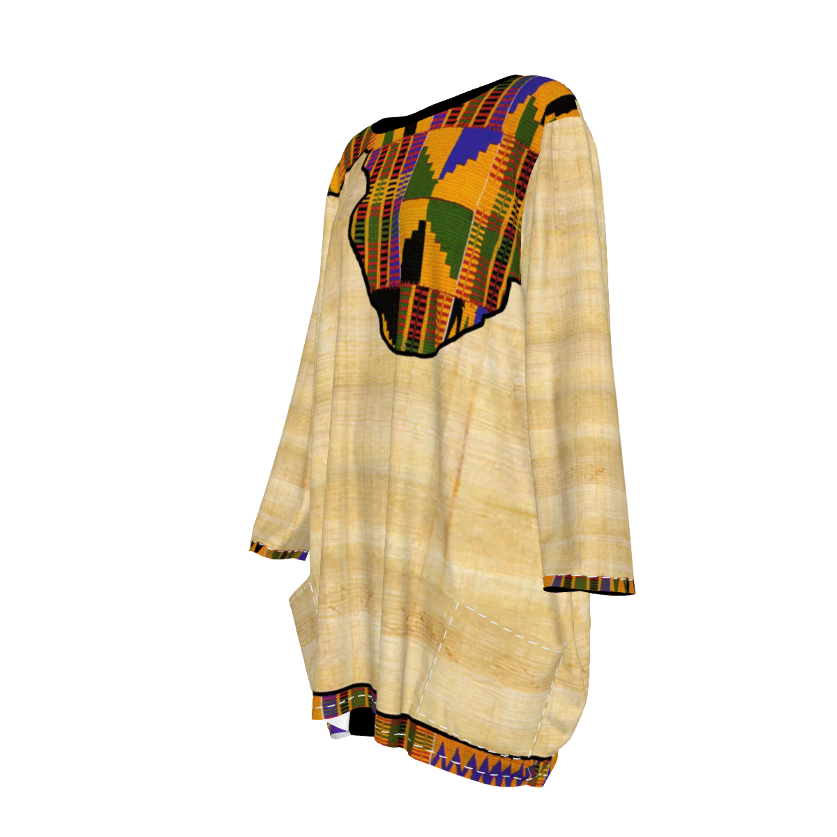 NILE VALLEY Women's Loose Crew Neck shirt