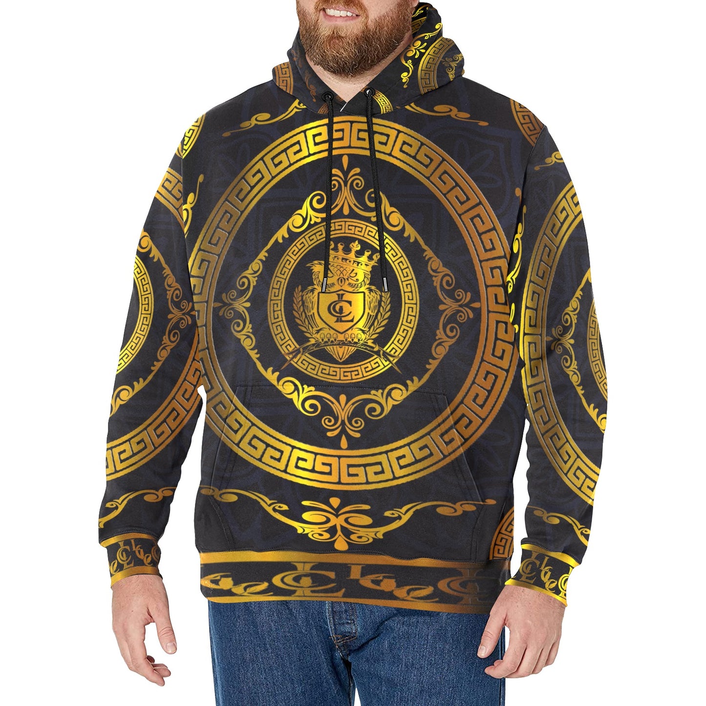 LCC RICH Men's Fleece Hoodie