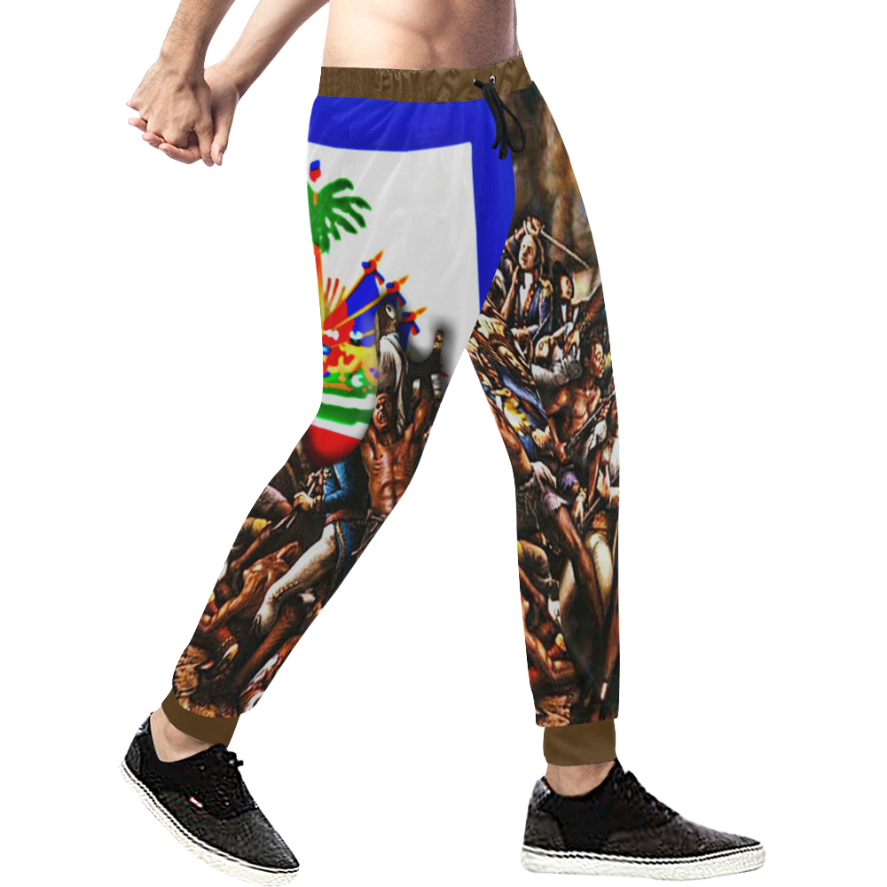 HAITI BOIS CAYMAN Men's All Over Print Sweatpants (Model L11)