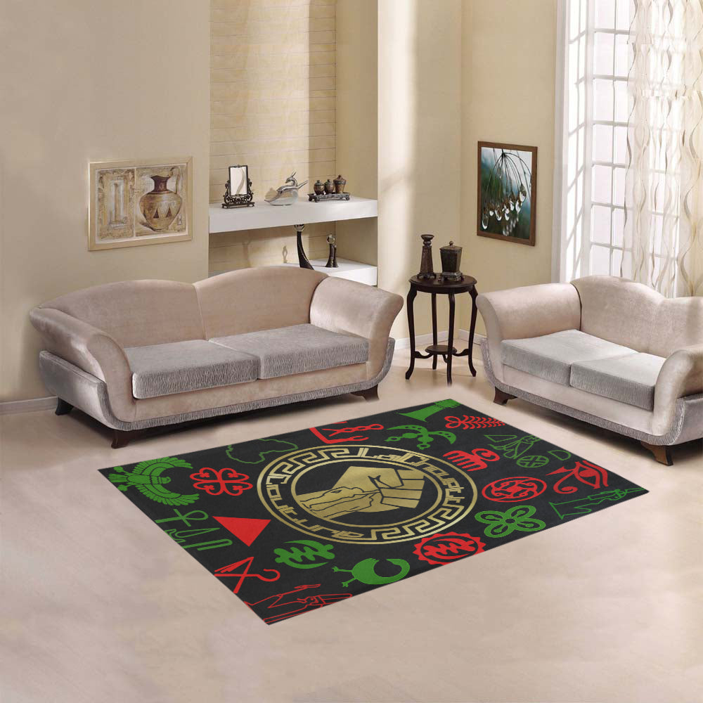 KMT WORLD POWER Area Rug 5'3''x4'