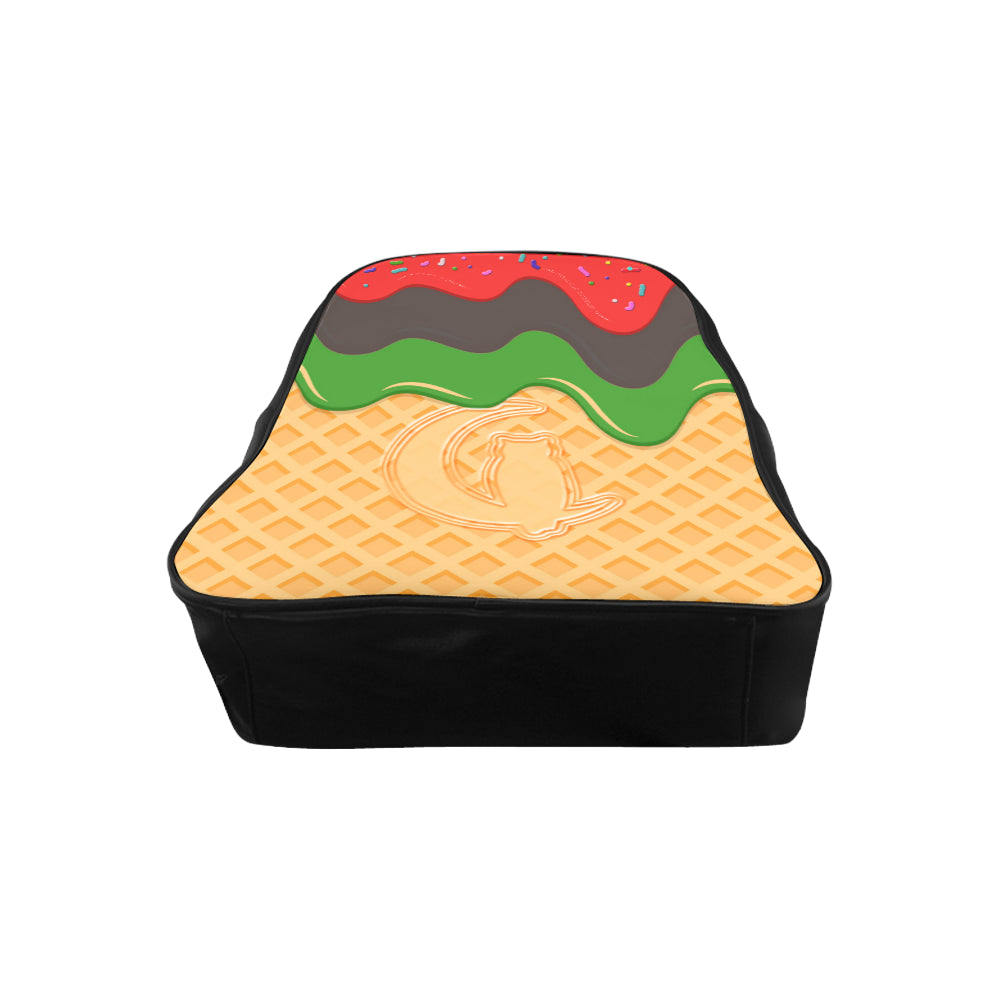 RBG ICE CREAM School Backpack (Medium)