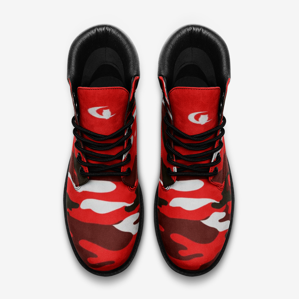 CAMOUFLAGE RED boots TB