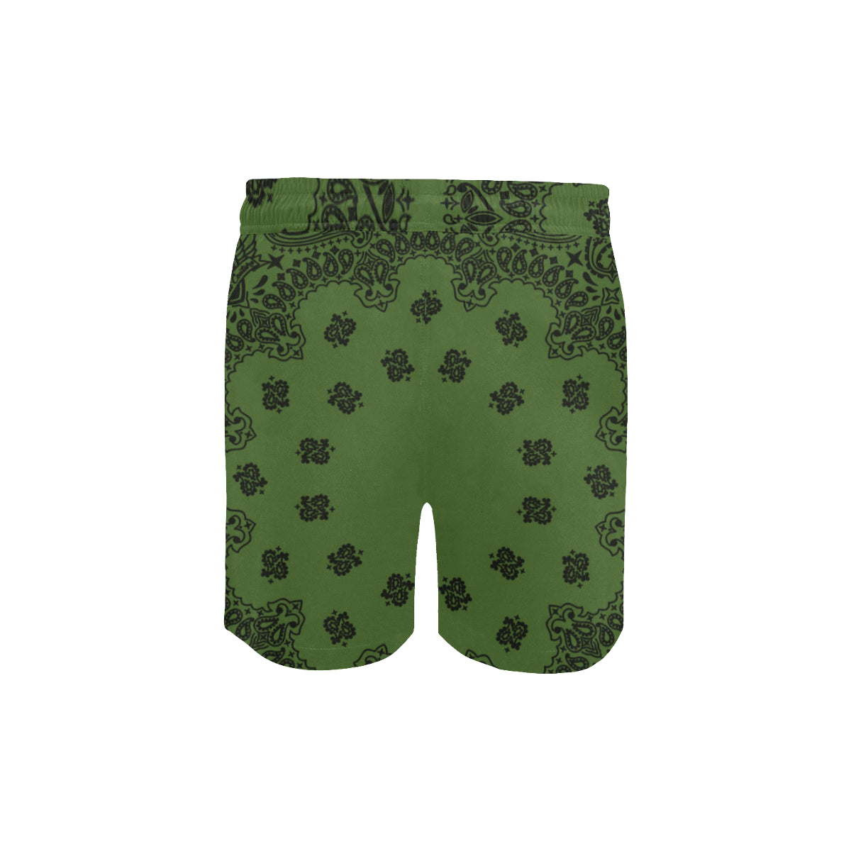 BANDANA KAKI Men's Mid-Length Swim Shorts