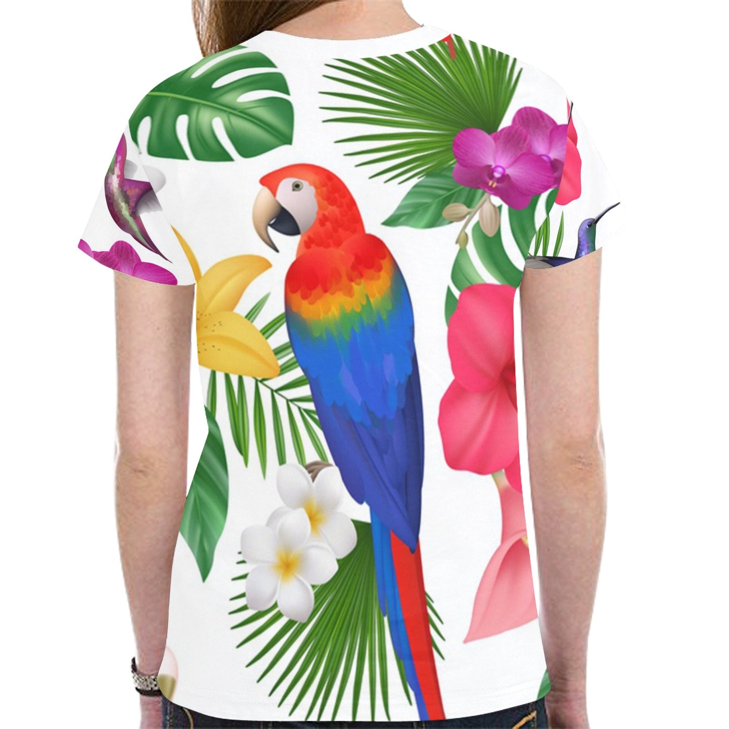 EXOTIC STYLE New All Over Print T-shirt for Women