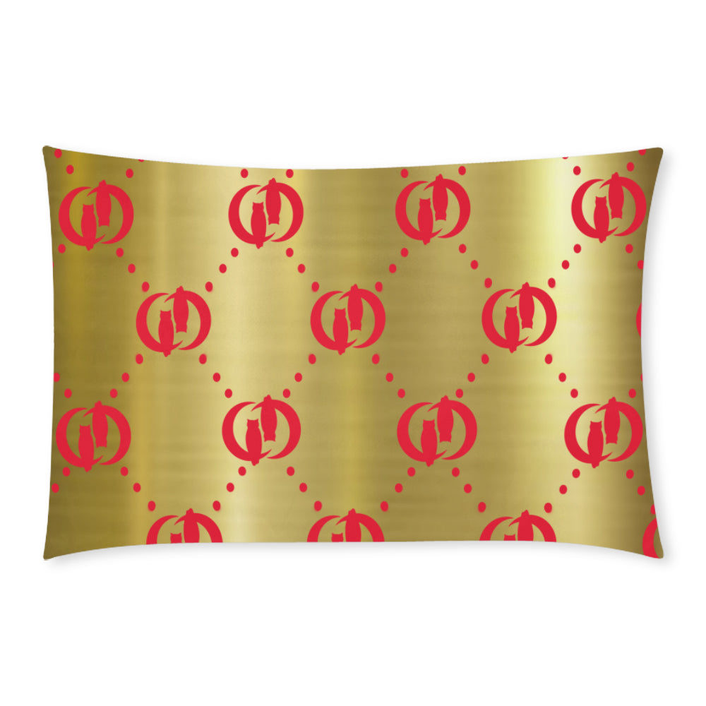 GOODY RED 3-Piece Bedding Set